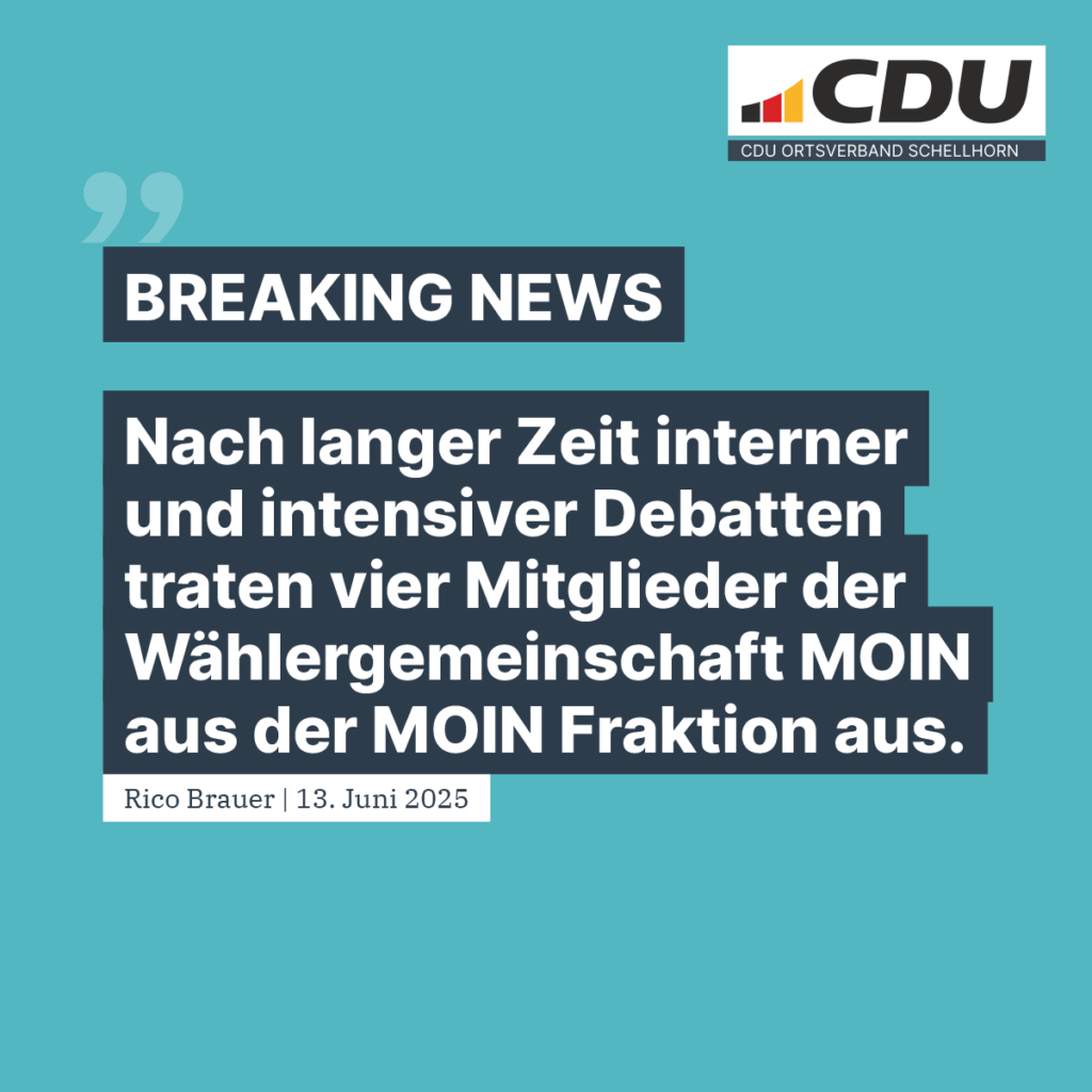 202506013 Austritt MOIN Fraktion